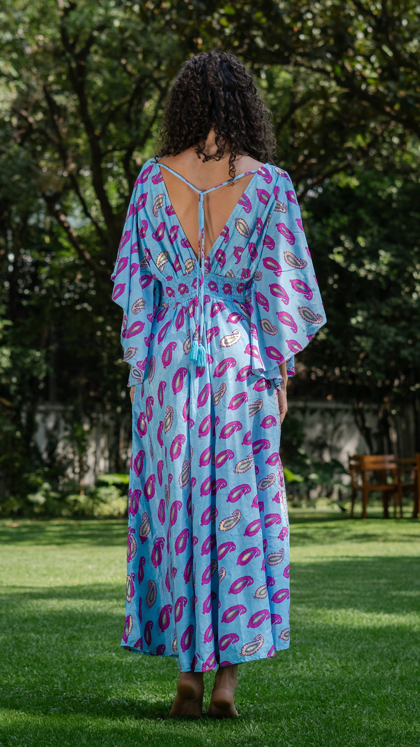 Vestido Pocout Blue Autumn