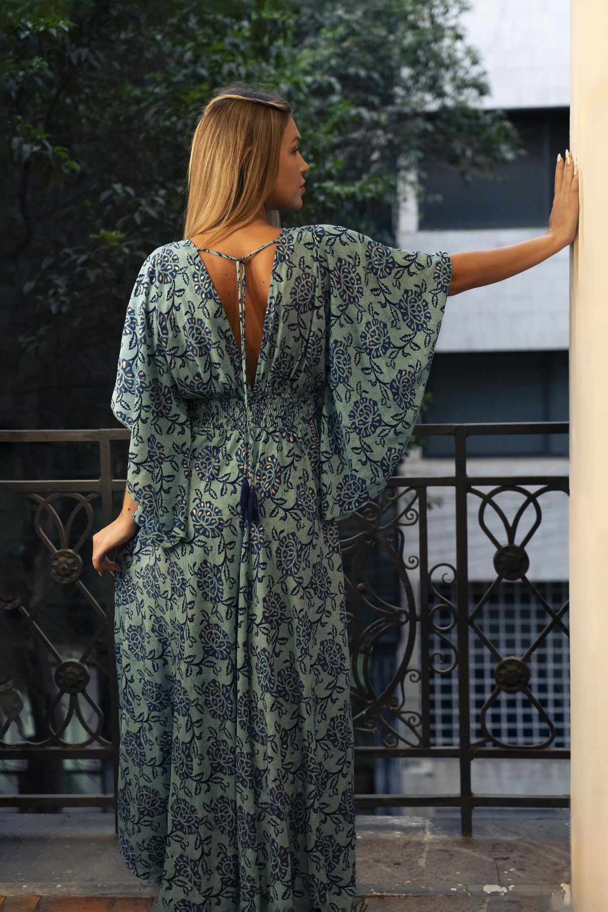 Vestido Pocout Bohemian Blue