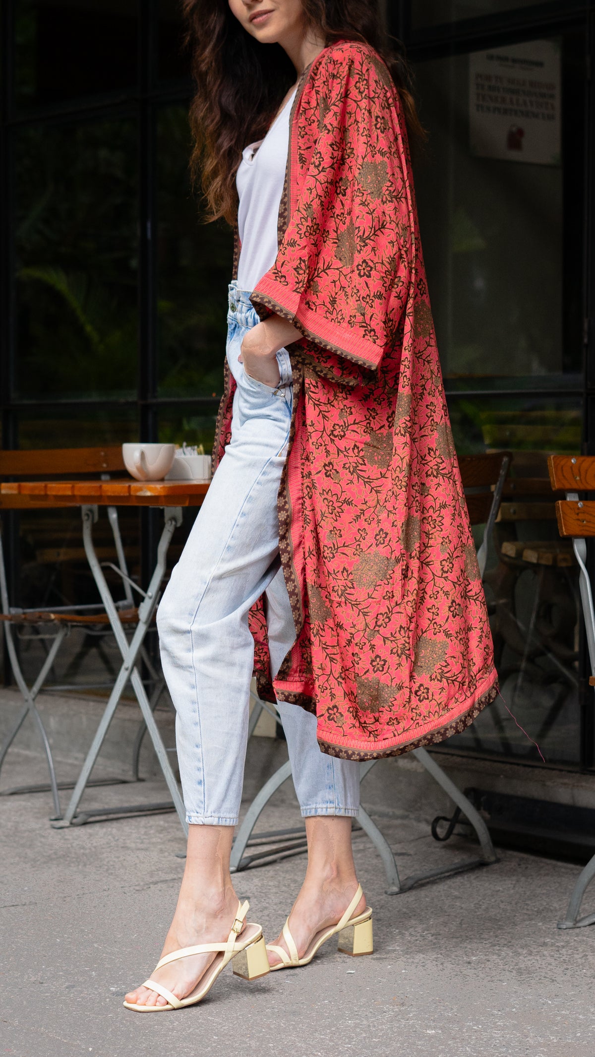 Kimono Pocout Orange