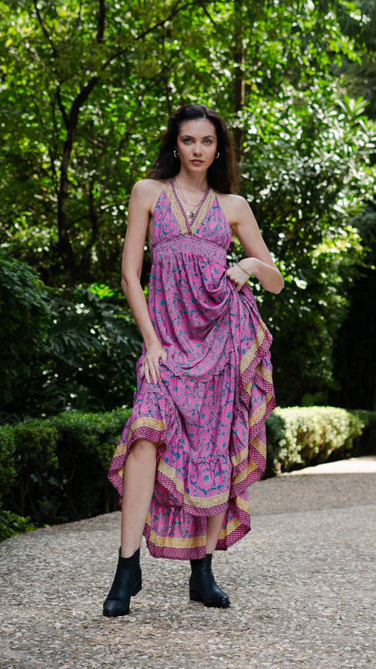 Vestido Pocout Pink Spring