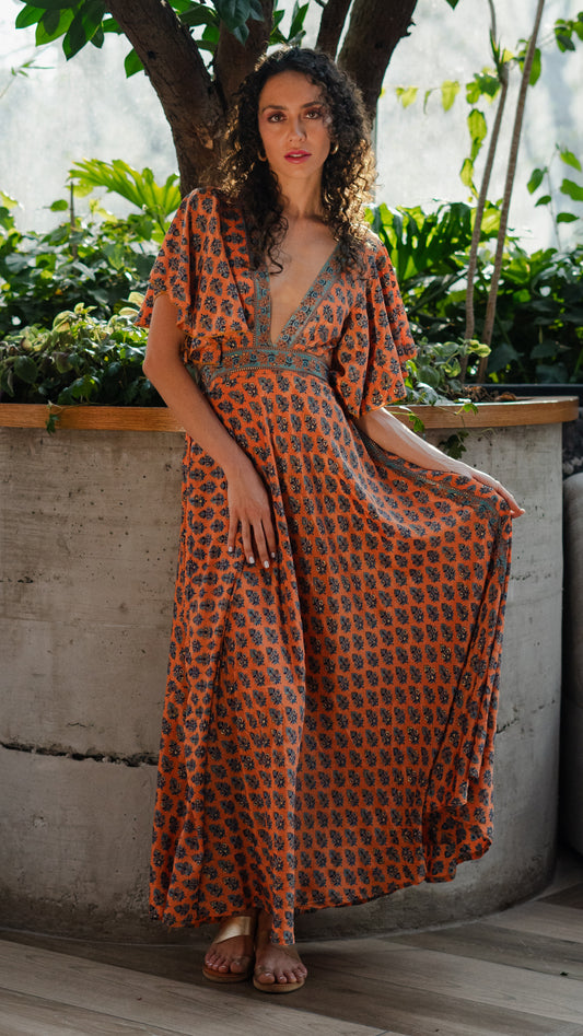 Vestido Pocout Orange